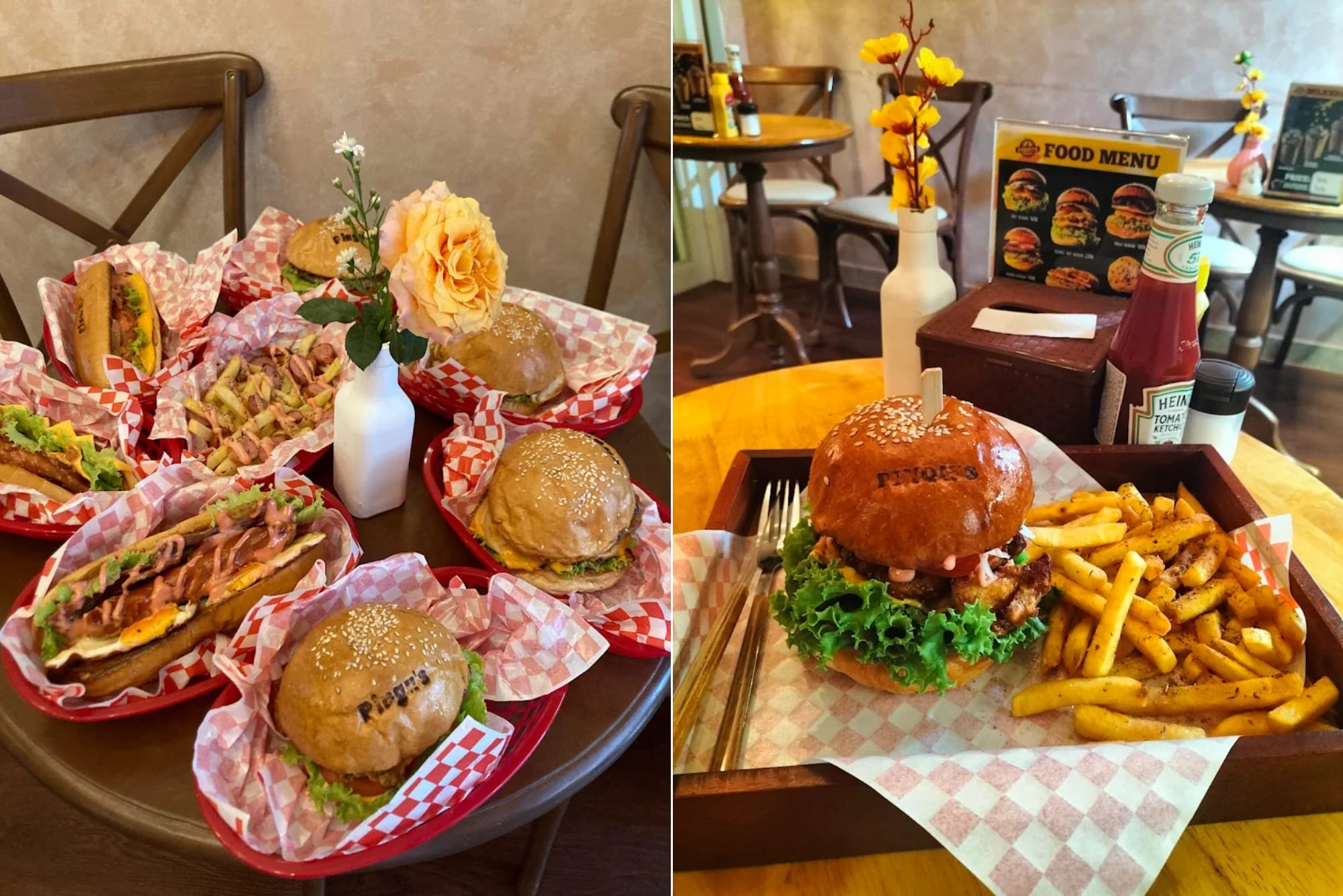 Burgers are made locally using only natural ingredients and butter, no seed oils, for a healthier, tastier experience 